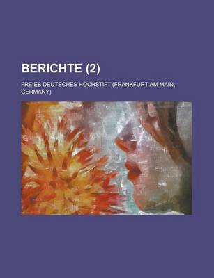 Book cover for Berichte (2)