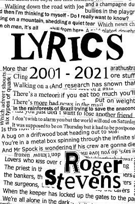 Book cover for Lyrics (2001-2021)