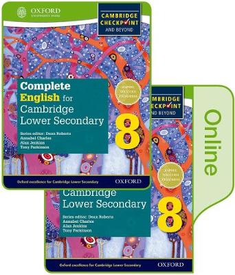 Book cover for Complete English for Cambridge Lower Secondary Print and Online Student Book 8
