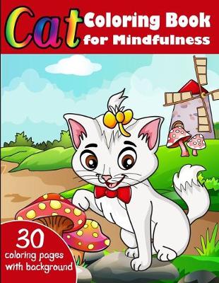 Book cover for Cats Coloring Book for Mindfulness