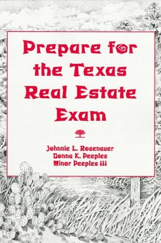 Cover of Texas Real Estate Exam Preparation