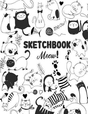Book cover for Sketchbook meow!