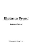 Book cover for Rhythm in Drama
