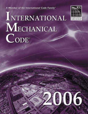 Book cover for 2006 International Mechanical Code