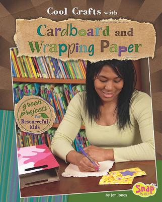 Book cover for Cool Crafts with Cardboard and Wrapping Paper