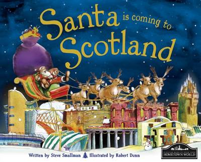 Book cover for Santa is Coming to Scotland