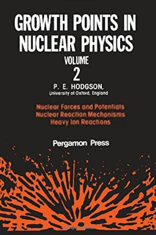 Cover of Growth Points in Nuclear Physics