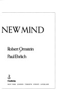 Book cover for New World New Mind