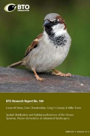 Cover of Spatial Distribution and Habitat Preferences of the House Sparrow, Passer Domesticus, in Urbanised Landscapes