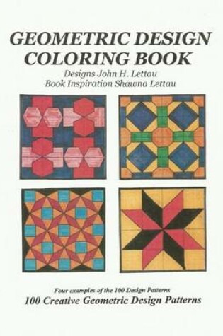 Cover of Geometric Design Coloring Book