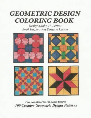 Book cover for Geometric Design Coloring Book