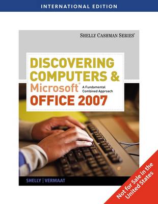 Book cover for Discovering Computers and Microsoft Office 2007