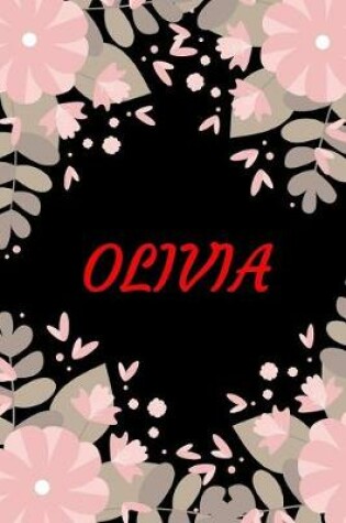Cover of Olivia Personalized Notebook Writing 120 Pages