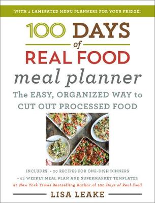 Book cover for 100 Days of Real Food Meal Planner