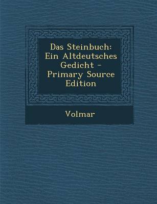 Book cover for Das Steinbuch