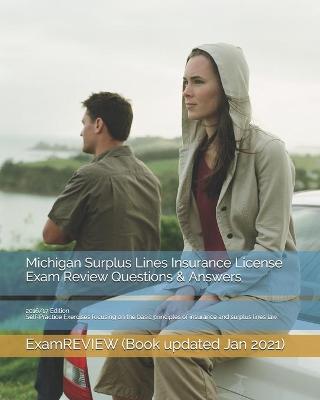 Book cover for Michigan Surplus Lines Insurance License Exam Review Questions & Answers 2016/17 Edition