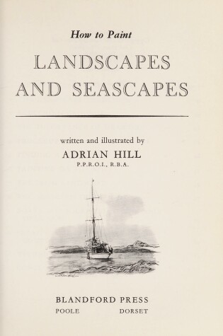 Cover of Landscapes and Seascapes