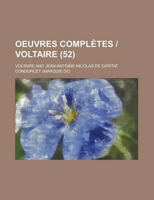 Book cover for Oeuvres Completes - Voltaire (52 )