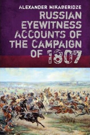 Cover of Russian Eyewitnesses of the Campaign of 1807