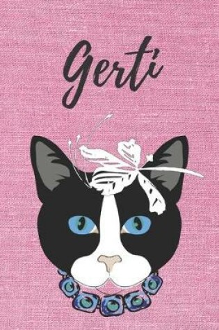 Cover of personalisiertes Notizbuch Katze / Notizheft / Journal / Malbuch / Tagebuch / Kritzelbuch / DIN A5 / Geschenk Gerti