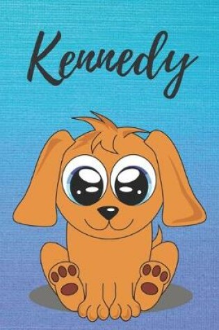 Cover of Kennedy dog coloring book / notebook / journal / diary