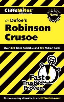 Book cover for Cliffsnotes on Defoe's Robinson Crusoe, 2nd Edition