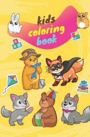 Cover of kids coloring book