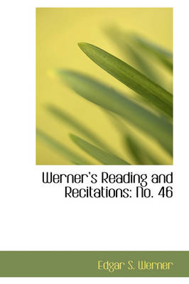 Book cover for Werners Reading and Recitations