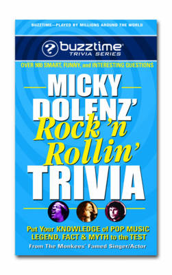 Book cover for Micky Dolenz Rock n Rollin Trivia