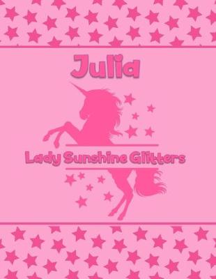 Book cover for Julia Lady Sunshine Glitters