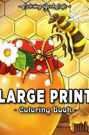 Cover of Large Print Coloring Book