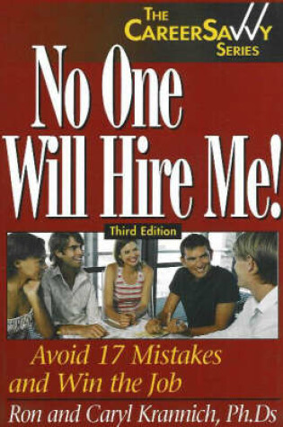 Cover of No One Will Hire Me!, 3rd Edition