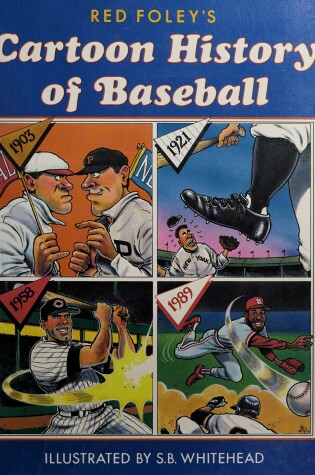 Cover of Red Foley's Cartoon History of Baseball