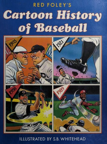 Book cover for Red Foley's Cartoon History of Baseball
