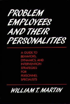 Book cover for Problem Employees and Their Personalities