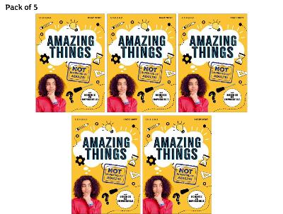 Book cover for Read Write Inc. Fresh Start Readers: Book 17: Amazing Things (Not Invented by Adults!) & Science vs Impossible - Pack of 5