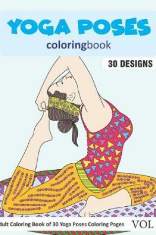 Cover of Yoga Poses Coloring Book