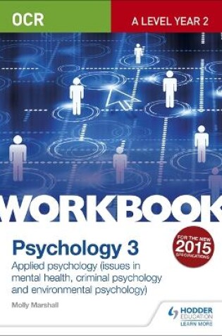 Cover of OCR Psychology for A Level Workbook 3