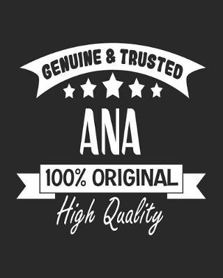 Book cover for Genuine & Trusted Ana 100% Original High Quality