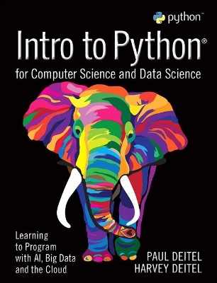 Book cover for Intro to Python for Computer Science and Data Science