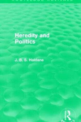 Cover of Heredity and Politics