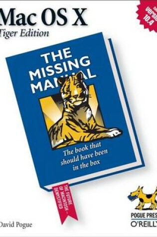 Cover of Mac OS X: The Missing Manual, Tiger Edition