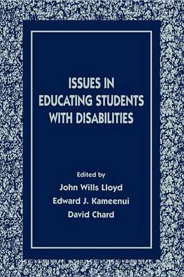 Cover of Issues in Educating Students with Disabilities