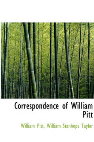 Cover of Correspondence of William Pitt