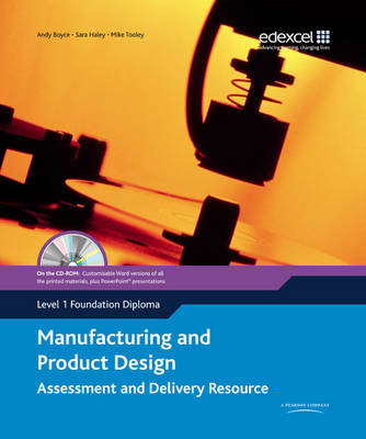 Book cover for Manufacturing and Product Design Level 1 Foundation Diploma Assessment and Delivery Resource