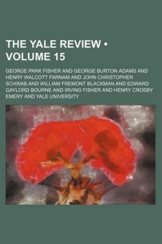 Cover of The Yale Review (Volume 15)