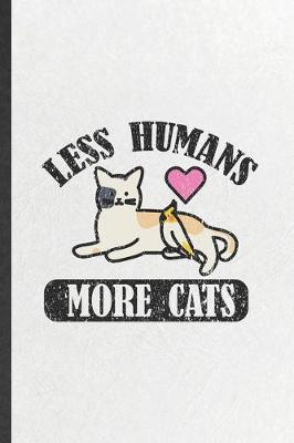 Book cover for Less Humans More Cats