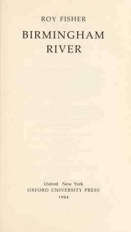 Book cover for Birmingham River
