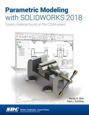 Book cover for Parametric Modeling with SOLIDWORKS 2018