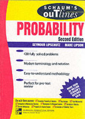 Book cover for Schaum's Outline of Probability